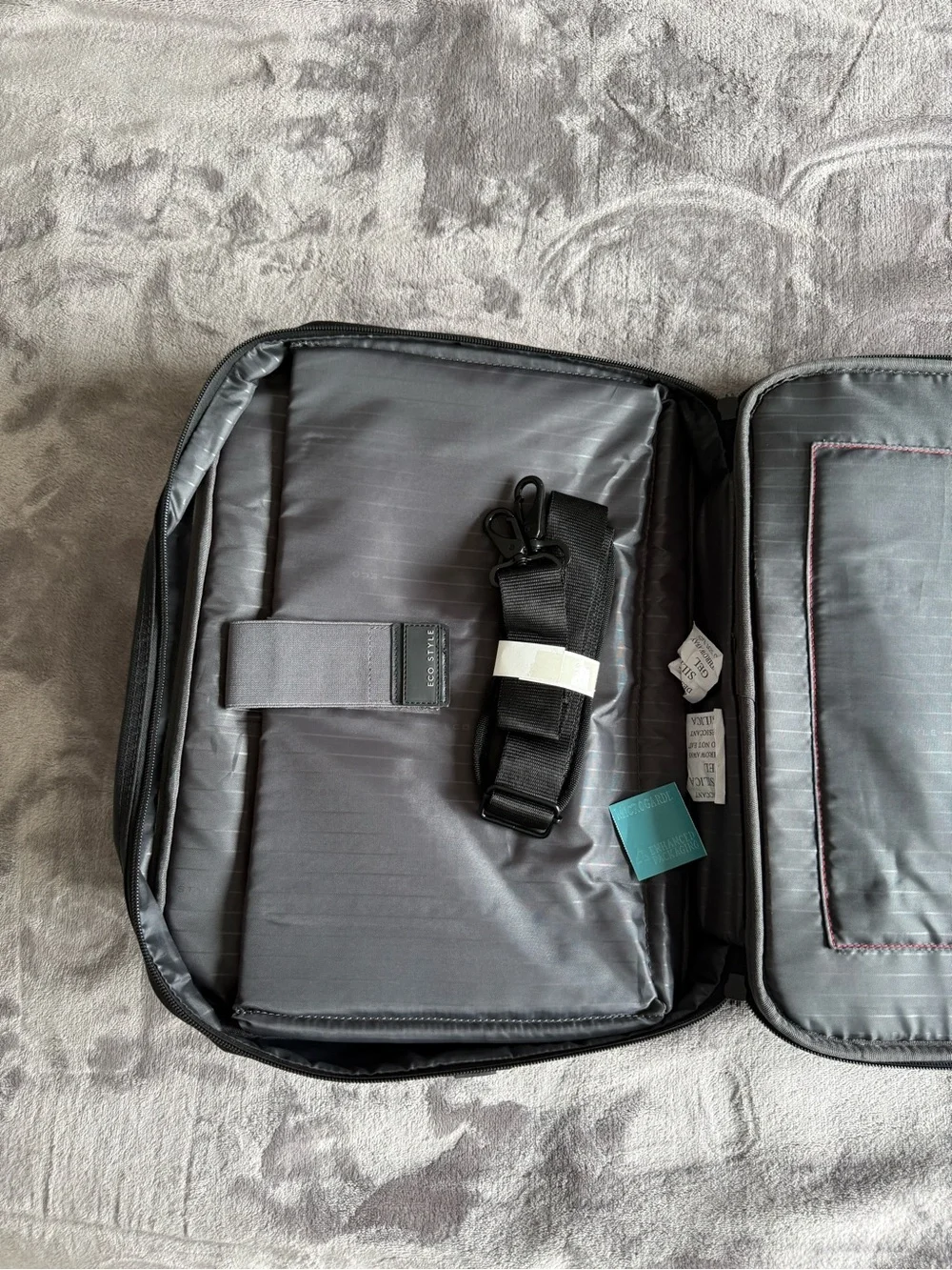 Professional Black Laptop Briefcase Tote - ECO STYLE - BRAND NEW